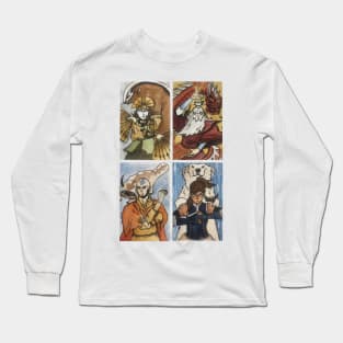 The four avatars Long Sleeve T-Shirt